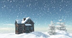 ako vzniká snehová vločka