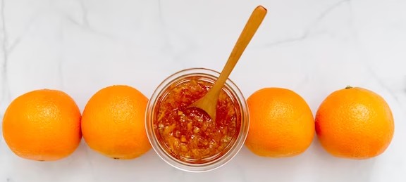 pomarančová marmeláda recept