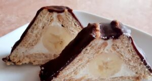 banánová strieška recept