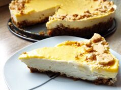 recept na citrónový cheesecake