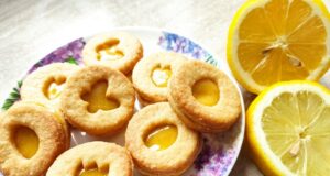 linecké koláčiky s lemon curd recept