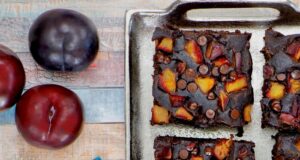 recept na slivkové brownies PYCO