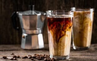 espresso tonic dalgano aerocano ľadové kávy