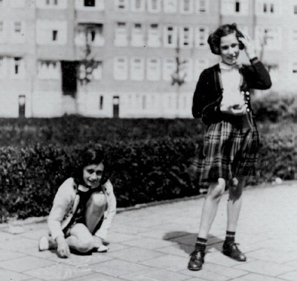 Hannah Pick-Goslarová a Anna Franková