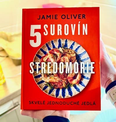 Jamie Oliver 5 surovín kniha