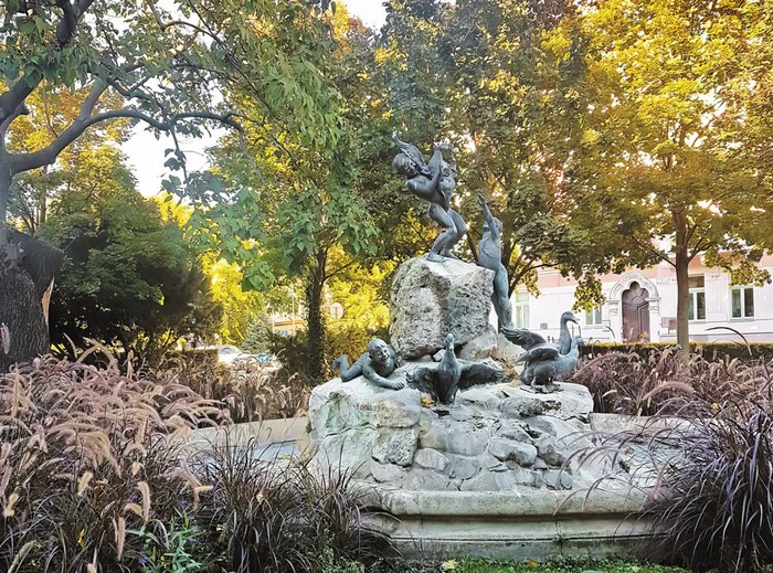 bratislavské fontány Kačacia fontána