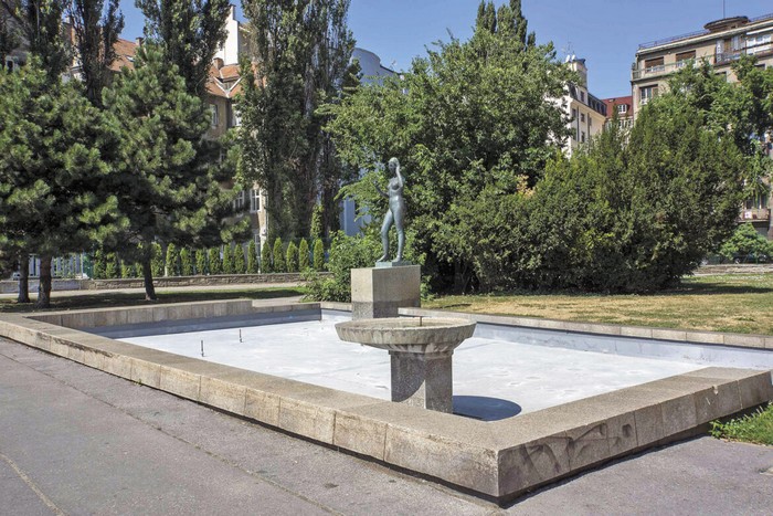 bratislavské fontány Marína