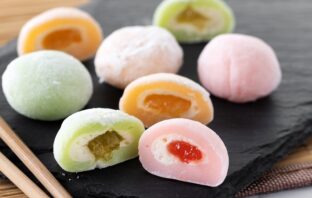 japonské koláčiky mochi