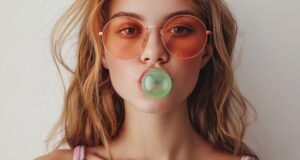 zuvacka-mlada-zena-bublina