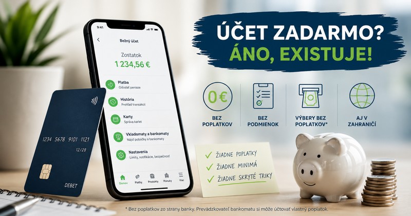 ucet-zadarmo-bez-poplatkov