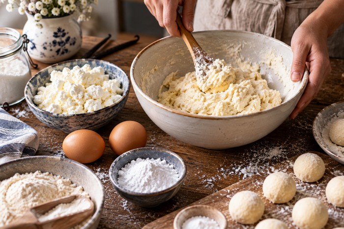 postup-recept-tvarohove-gulky