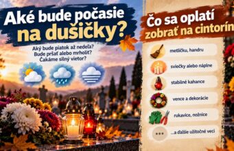 Aké bude počasie na Dušičky podľa meteorologičky? A čo si nezabudnúť na cintorín? ake-bude-pocasie-na-dusicky