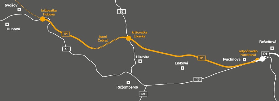 mapa-d1-hubova-ivachnova-dialnica