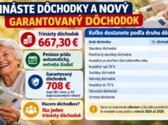 Aký trinásty dôchodok dostanú seniori tento rok? A kto má nárok na vyšší garantovaný dôchodok? trinaste-dochodky-novy-garantovany-dochodok